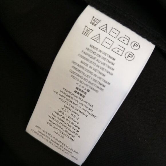 Michael Kors Black Bell Sleeve Dress XS Lace Detail Polyester Blend MSRP $125 - Picture 3 of 12